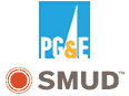 PG&E and SMUD logo PG&E and SMUD logo